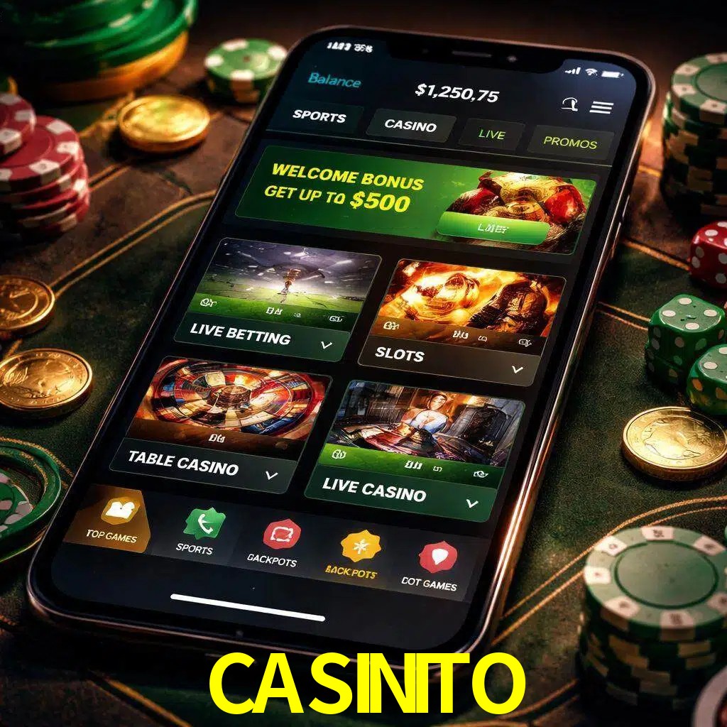 Diseño de juegos móviles CASINITO para usuarios en México