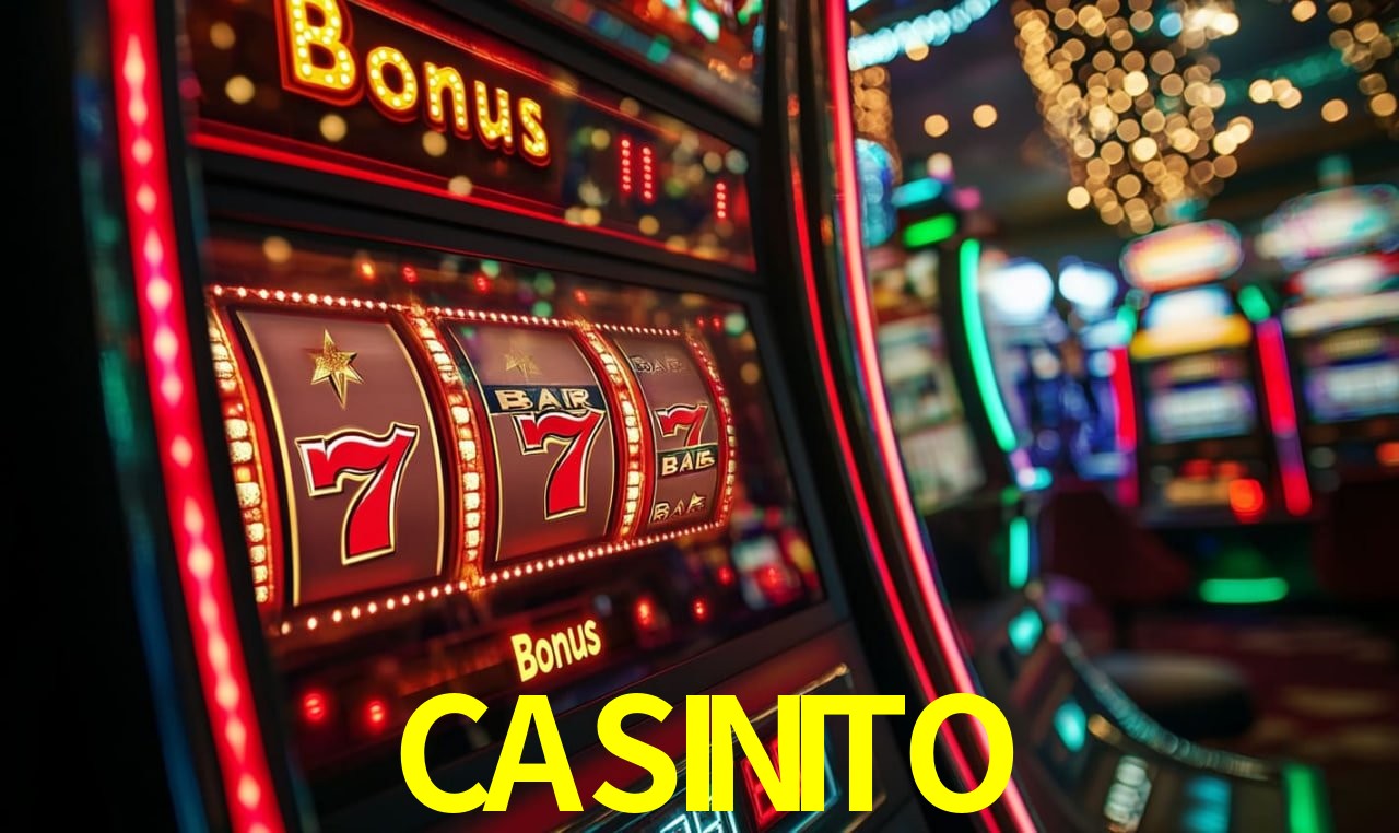 Interfaz de la app móvil CASINITO en un smartphone moderno